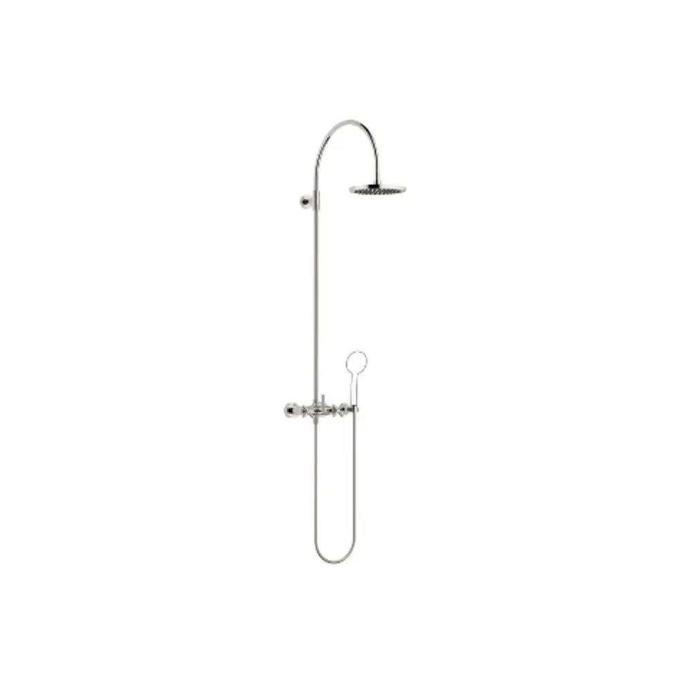Dornbracht-TARA.-Shower Pipe-Ausladung 420mm-platin, 26632892-08 Galeriebild 1